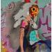Painting Mononoke by Lemoine Mael | Painting Pop-art Pop icons Graffiti Acrylic
