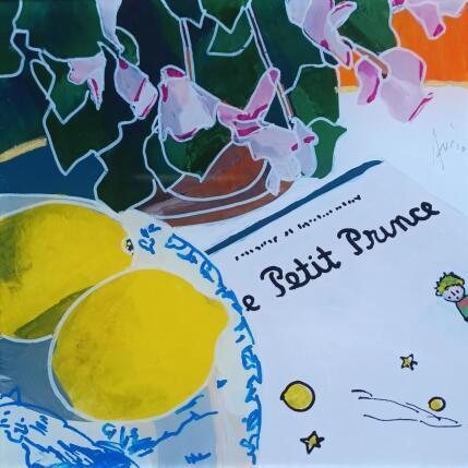 Peinture Antoine ne s'était pas arrêté à Menton par Auriol Philippe | Tableau Figuratif Acrylique, Plexiglas, Posca Natures mortes