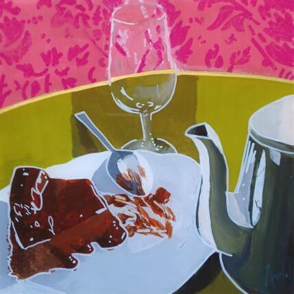 Peinture Le chocolat fondait par Auriol Philippe | Tableau Figuratif Acrylique, Plexiglas, Posca Natures mortes