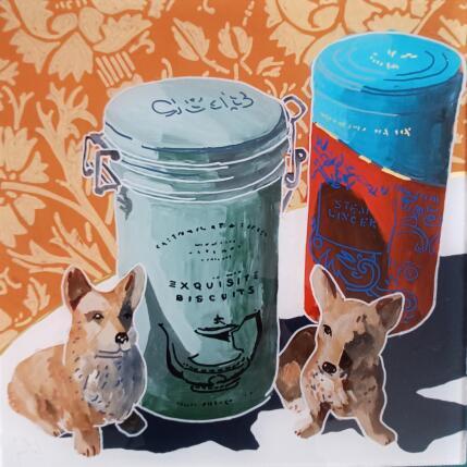 Peinture Diana préférait le gingembre  par Auriol Philippe | Tableau Figuratif Acrylique, Plexiglas, Posca Natures mortes