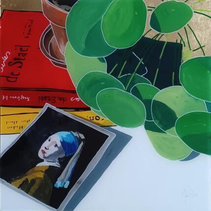 Peinture Nicolas ne retrouvait pas le collier par Auriol Philippe | Tableau Figuratif Acrylique, Plexiglas, Posca Natures mortes