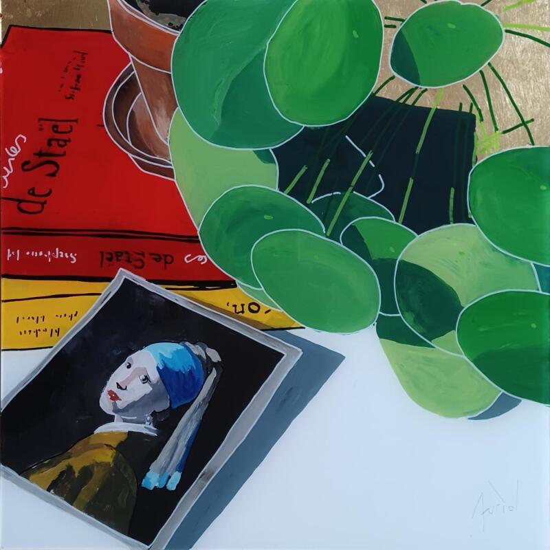 Painting Nicolas ne retrouvait pas le collier by Auriol Philippe | Painting Figurative Still-life Plexiglass Acrylic Posca