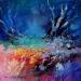 Peinture Magic Tree  par Petras Ivica | Tableau Impressionnisme Paysages Huile