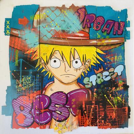 Peinture Planete par Molla Nathalie  | Tableau Pop-art Acrylique, Posca Icones Pop