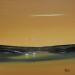 Painting Horizon marin 78 by Roussel Marie-Ange et Fanny | Painting Figurative Marine Minimalist Oil
