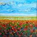 Painting Contemplation by Amblard Florence | Painting Impressionism Nature Acrylic