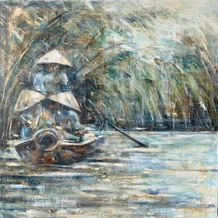 Peinture Morning Lights par Solveiga | Tableau Acrylique