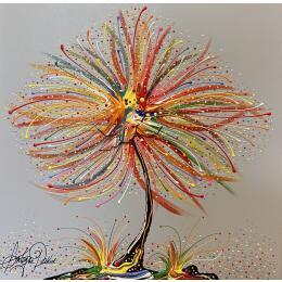 Painting Magie colorée by Fonteyne David | Painting Figurative Acrylic