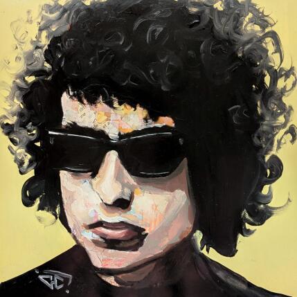 Peinture Bob Dylan par G.C.Popartist | Tableau Pop-art Acrylique, Collage, Graffiti Icones Pop