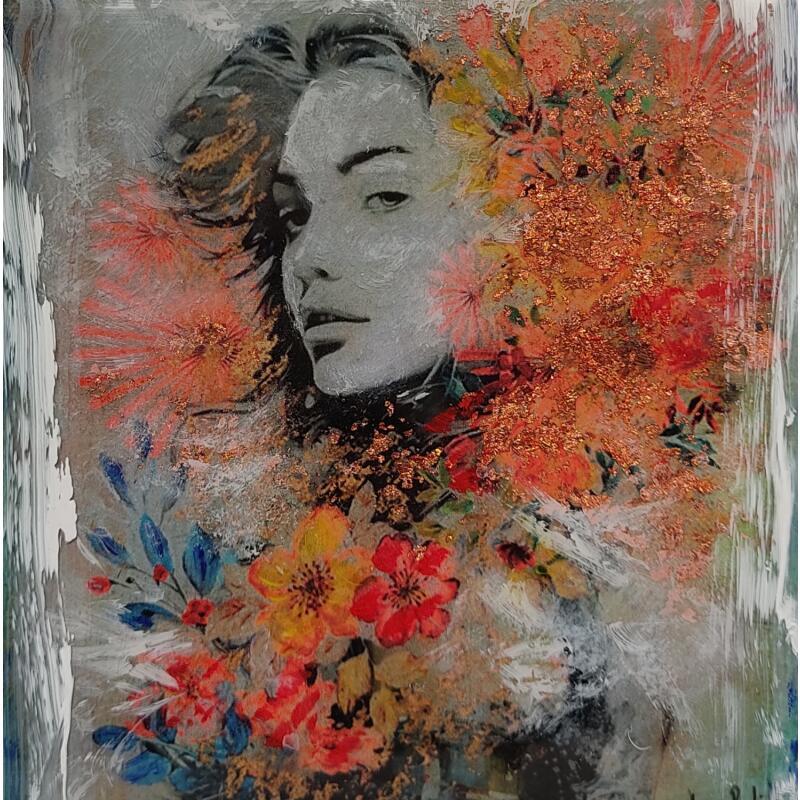 Painting Perpetua by Bofill Laura | Painting Figurative Portrait Acrylic Resin