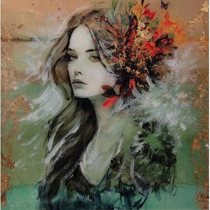 Painting Meri III by Bofill Laura | Painting Figurative Acrylic, Resin Pop icons, Portrait