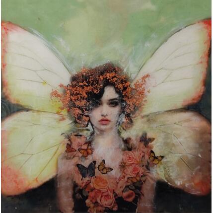 Peinture Disfraz par Bofill Laura | Tableau Figuratif Acrylique, Résine Portraits