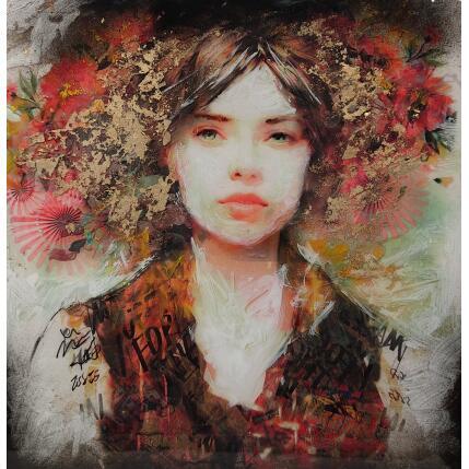 Painting Maria Info by Bofill Laura | Painting Figurative Acrylic, Resin Portrait