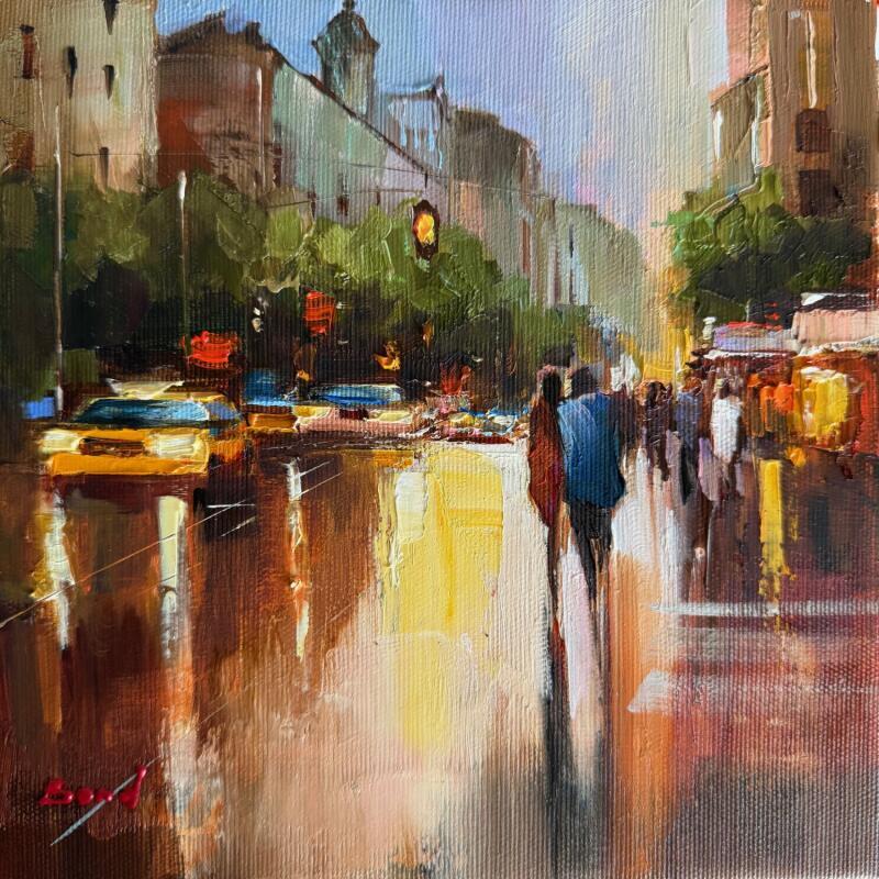 Peinture Whispers in a tender embrace par Bond Tetiana | Tableau Figuratif Huile