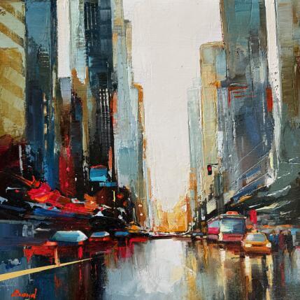 Painting Warm evening by Bond Tetiana | Painting Figurative Oil