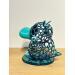 Sculpture AQUA PSYKOKWAK par Shenoda | Sculpture Pop-art Graffiti Résine