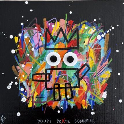 Peinture YOUPI POTE par Mam | Tableau Pop-art Acrylique