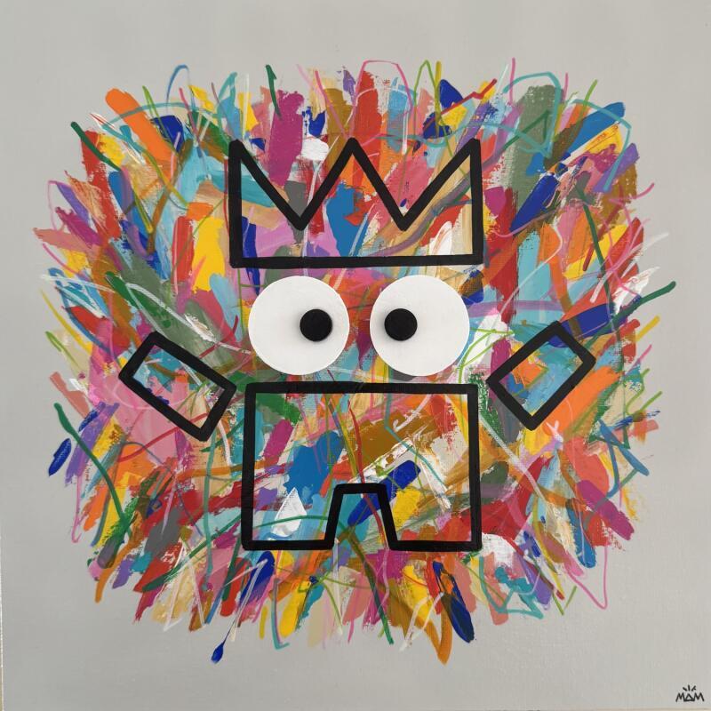 Peinture WELCOME par Mam | Tableau Pop-art Acrylique