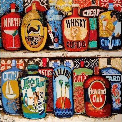 Gemälde Bodega von Villanueva Puigdelliura Natalia | Gemälde Figurativ