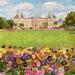 Painting Les fleurs au jardin de Luxembourg. by Dontu Grigore | Painting Figurative Urban Oil
