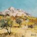Painting la montagne st victoire by Sannier Daniel | Painting Impressionism Landscapes Oil