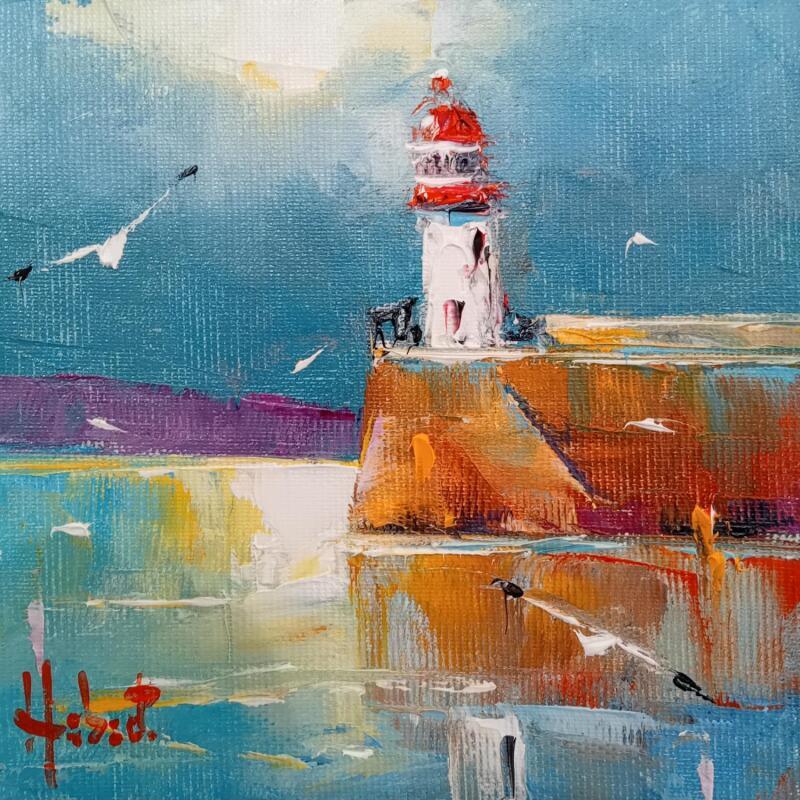 Painting Erquy by Hébert Franck | Painting Figurative Landscapes Marine Oil