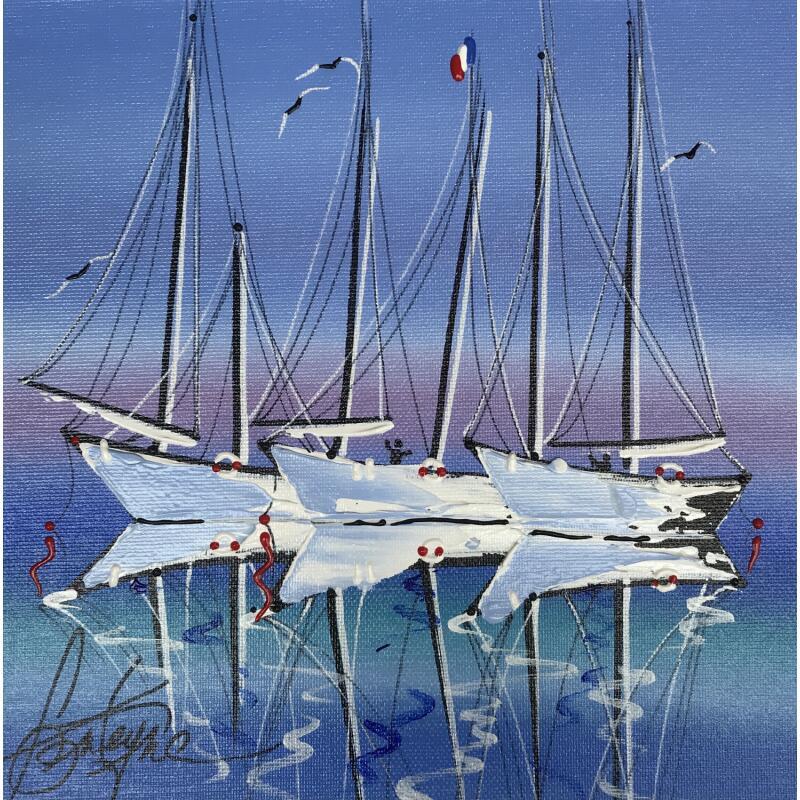 Painting Partons ensemble by Fonteyne David | Painting Figurative Marine Acrylic