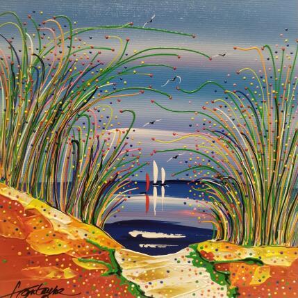 Painting Ton passage by Fonteyne David | Painting Figurative Acrylic