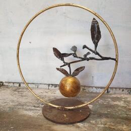 Escultura pomme d'or por Eres Nicolas | Escultura Figurativo Metal Animales