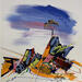Painting Ta belle montagne by Fonteyne David | Painting Figurative Acrylic