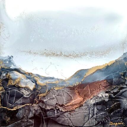 Painting Poésie Minérale 2313 by Depaire Silvia | Painting Abstract Acrylic Landscapes, Marine, Minimalist, Pop icons