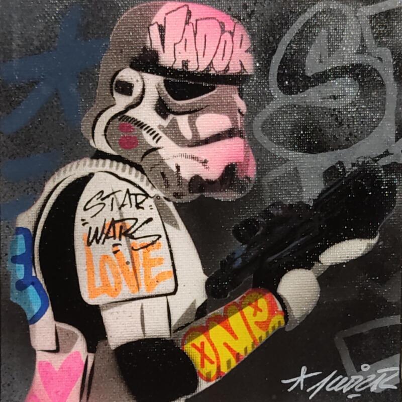 Painting clone 7321 by Lemoine Mael | Painting Pop-art Pop icons Graffiti Acrylic