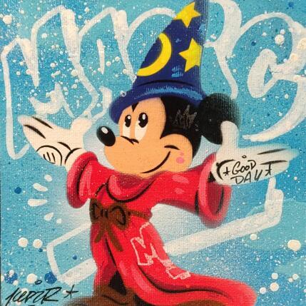 Painting magic mickey by Lemoine Mael | Painting Pop-art Acrylic, Graffiti Pop icons