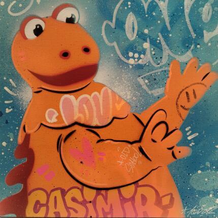 Pintura casimir por Lemoine Mael | Pintura Pop art Acrílico, Graffiti Iconos pop