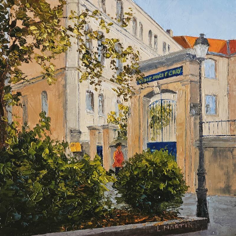 Gemälde Rueil, école Jules Ferry von Martin Laurent | Gemälde Figurativ Urban Öl