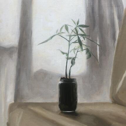 Peinture Havre de paix par Sellier Octavia | Tableau Figuratif Huile Nature, Natures mortes