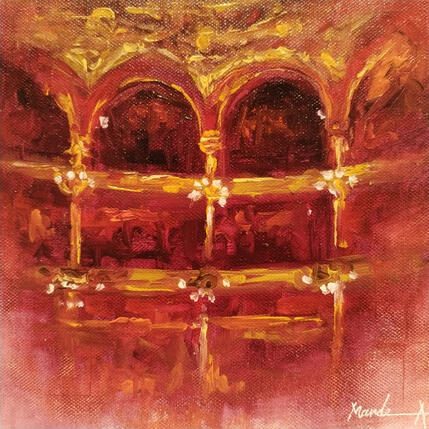 Painting Opéra by Mande | Painting  Pop icons