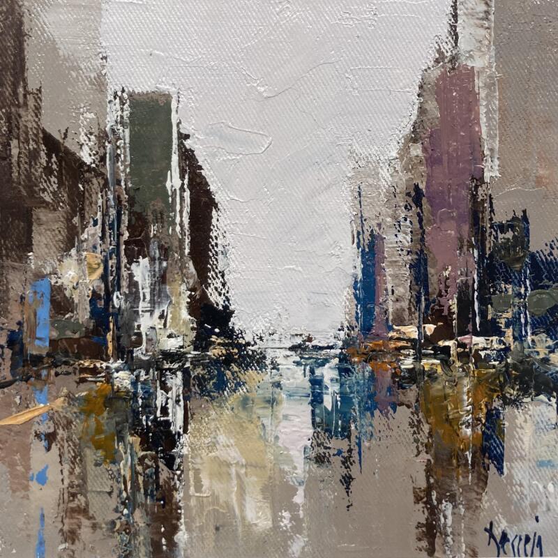 Painting New York Fa 10 by Dessein Pierre | Painting Figurative Urban Oil