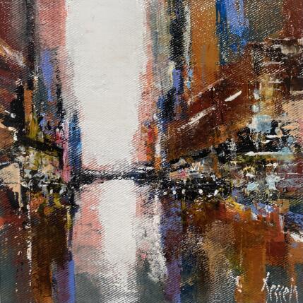 Painting New York Fa 14 by Dessein Pierre | Painting Figurative Oil Urban