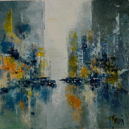 Painting New york FB 10 by Dessein Pierre | Painting Figurative Oil Pop icons