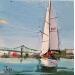 Painting Sailing by Joro | Painting Figurative Urban Oil