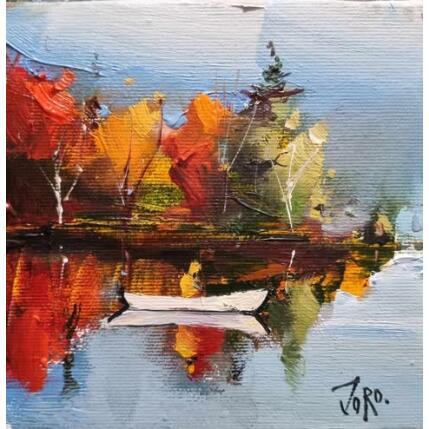 Painting Fishing by Joro | Painting Figurative Oil Urban