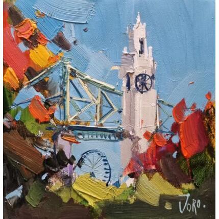 Painting Beautiful Montréal by Joro | Painting Figurative Oil Pop icons, Urban