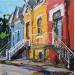 Painting Colors of Montréeal  by Joro | Painting Figurative Urban Oil