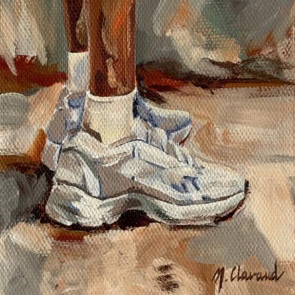 Painting SNEAKERS III by Clavaud Morgane | Painting Figurative Acrylic Life style, Sport, Urban
