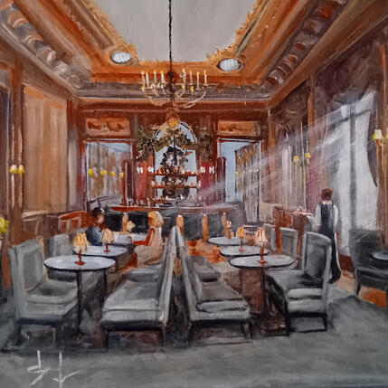 Pintura Restaurant Baronne à Paris  por Degabriel Véronique | Pintura