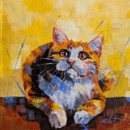 Peinture Pauline  par CLOT | Tableau Figuratif Acrylique Animaux