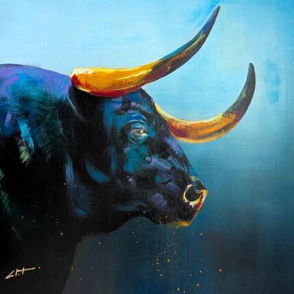 Peinture Benoît  par CLOT | Tableau Figuratif Acrylique Animaux