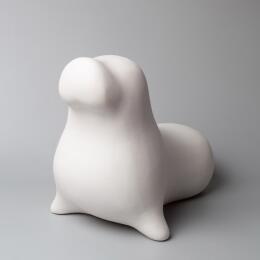 Sculpture Phoque par Nathalie Roverato | Sculpture Figuratif Céramique Animaux