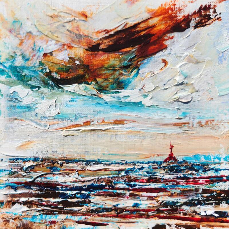 Painting Paris le jour 2 by Reymond Pierre | Painting Figurative Oil